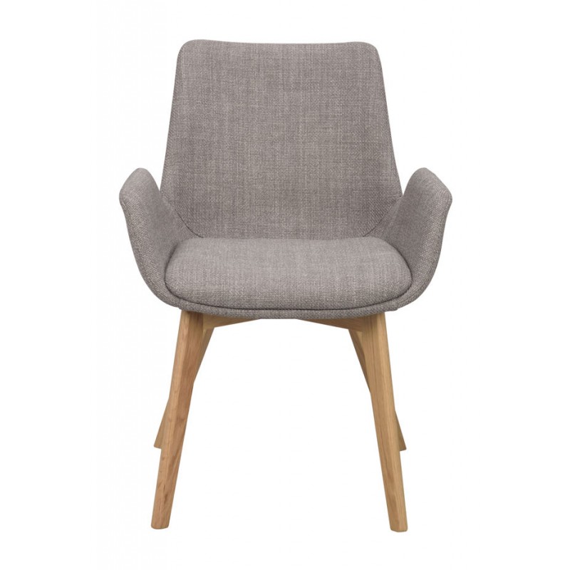 RO Drimsdale Arm Chair Grey/Oak